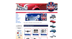 Desktop Screenshot of gbcarparts.com