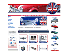 Tablet Screenshot of gbcarparts.com